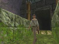 une photo d'Ã©cran de Indiana Jones and the Infernal Machine sur Nintendo 64